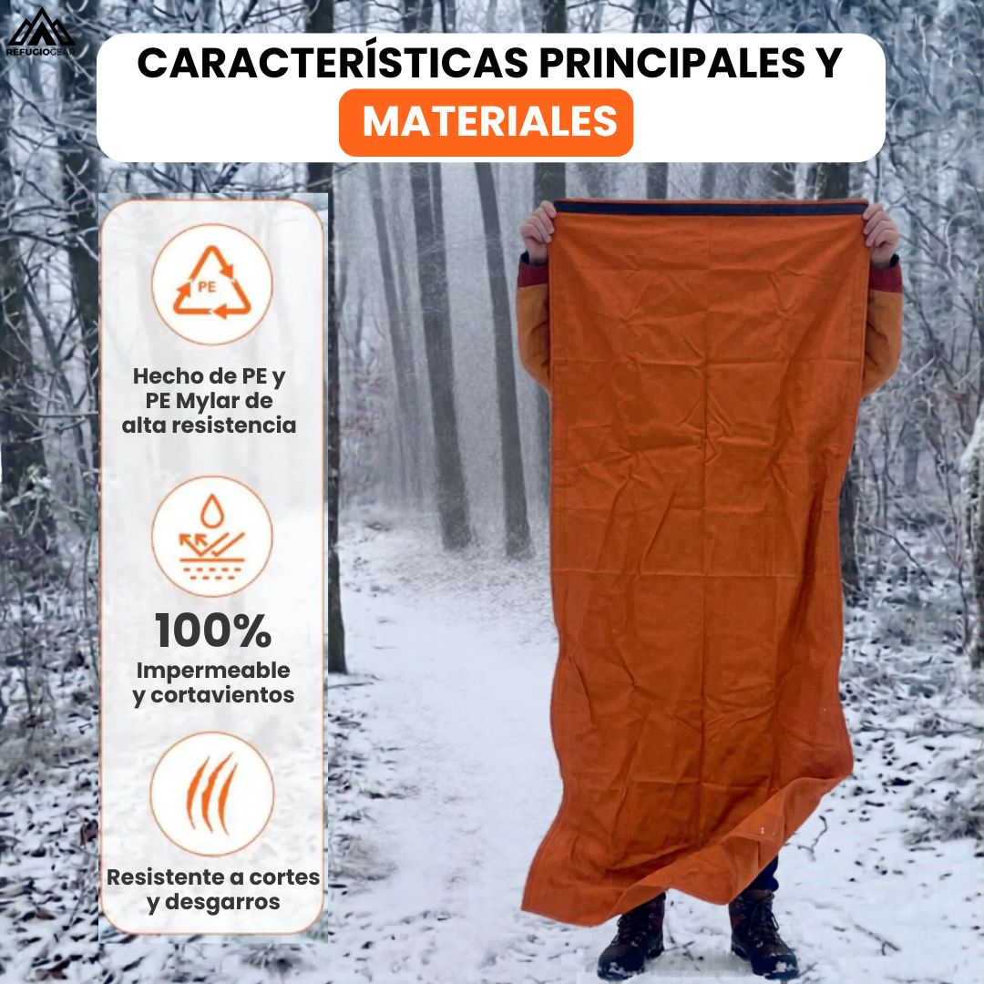 RefugioGear - Saco de emergencia