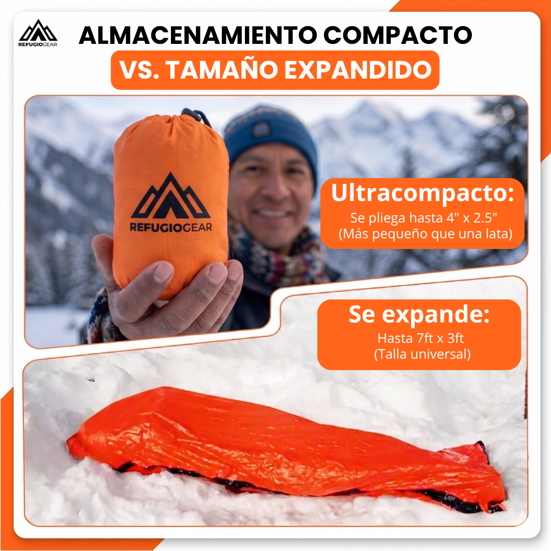 RefugioGear - Saco de emergencia